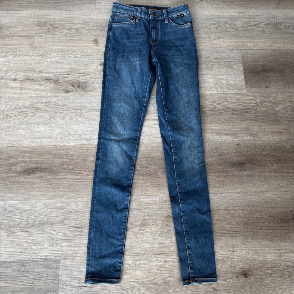 Mavi Gold Women's Blue Skinny Jeans size 23 - Picture 2 of 14